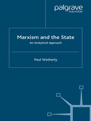 cover image of Marxism and the State